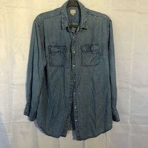 A New Day Denim Button Up - Size L